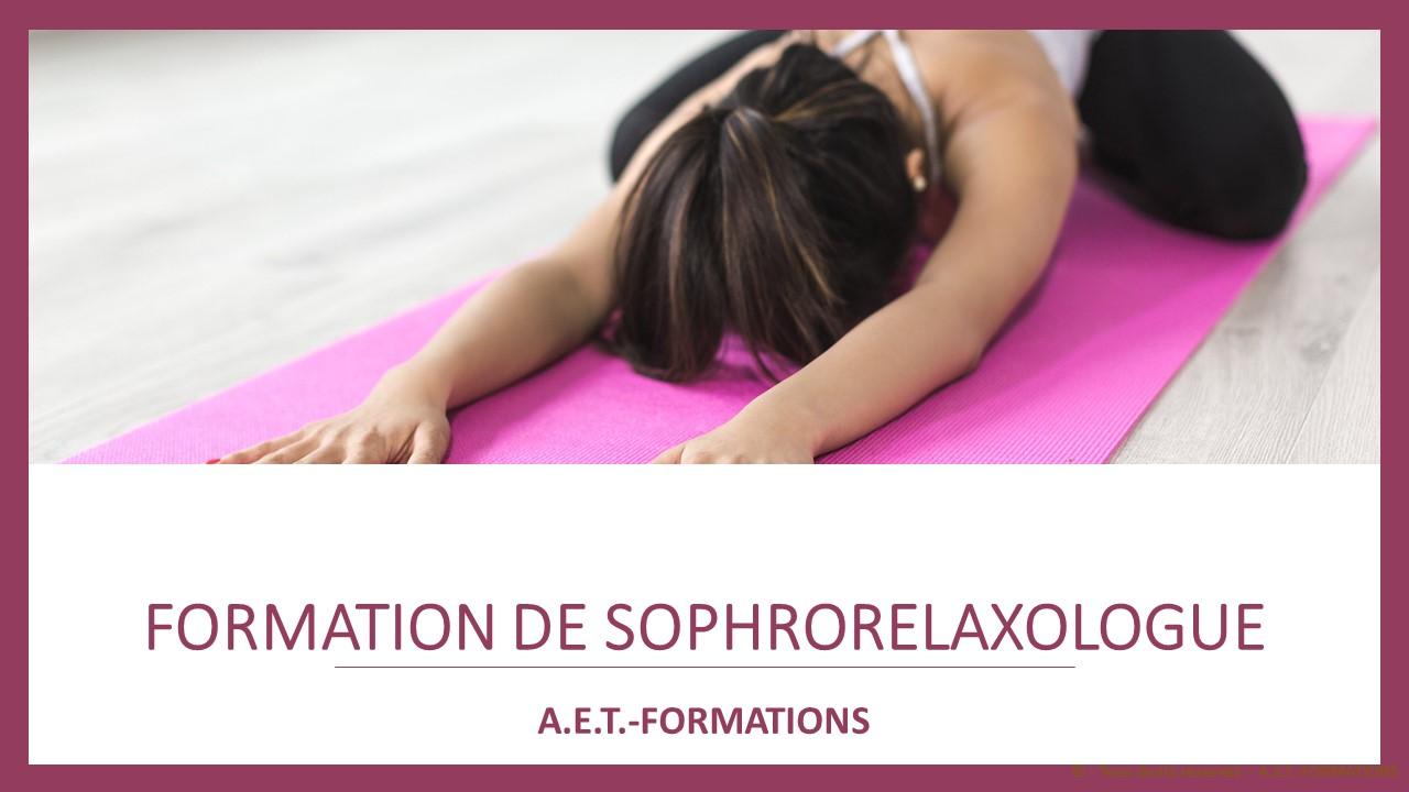 FORM SOPHRORELAXOGUE