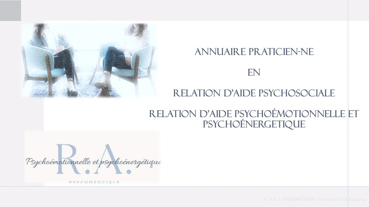 ANNUAIRE RELATION D'AIDE