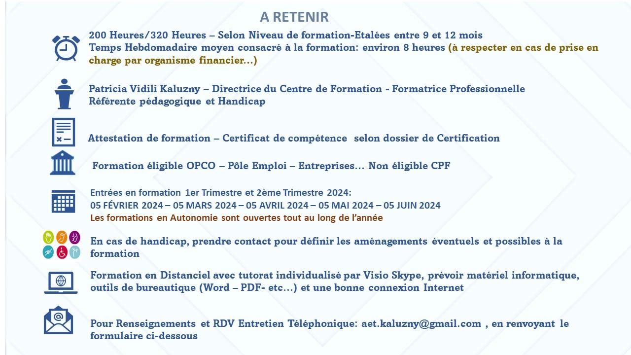 FORM ENF A RETENIR 2024