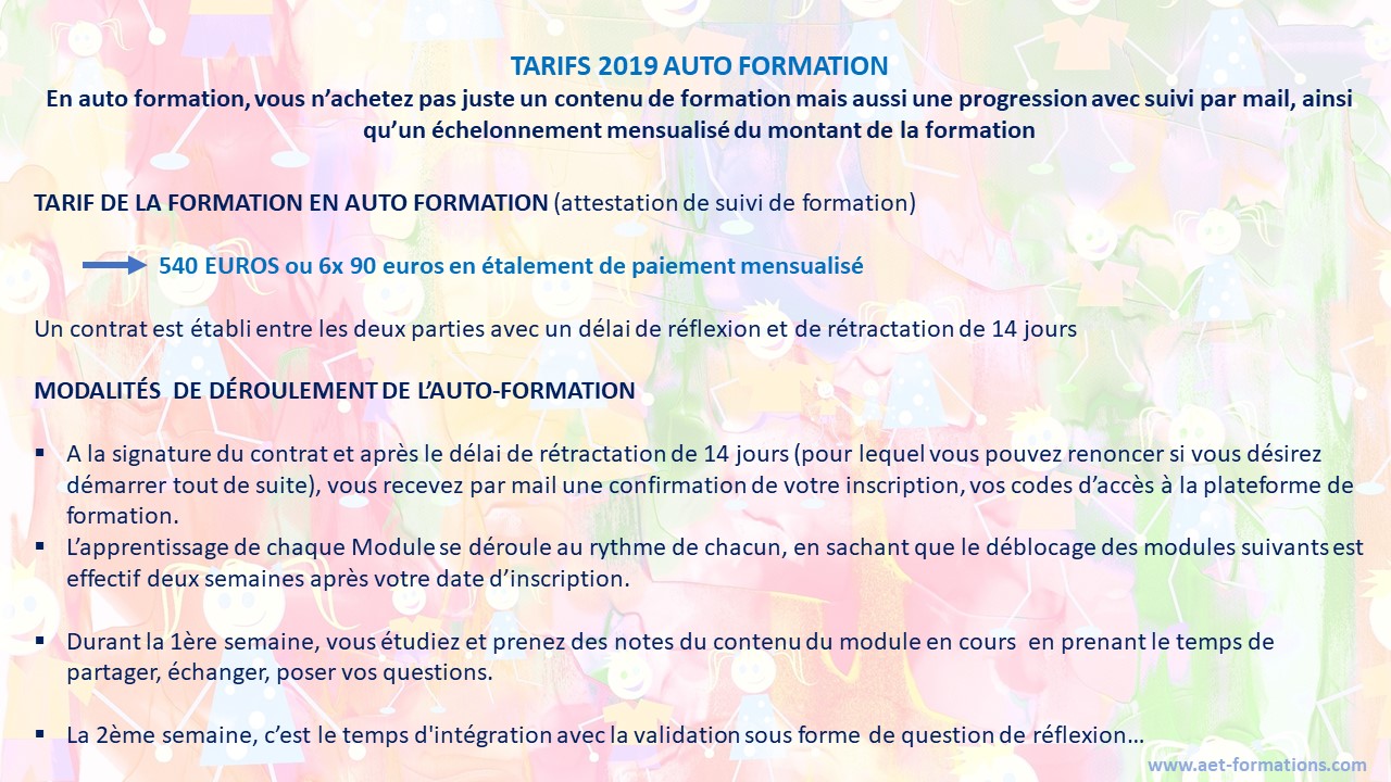AUTOFORMATION ENF