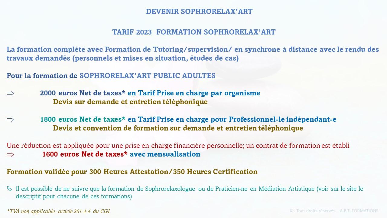 SOPHRORELAX ART 10