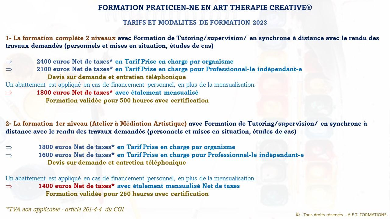 TARIF 2023 AT