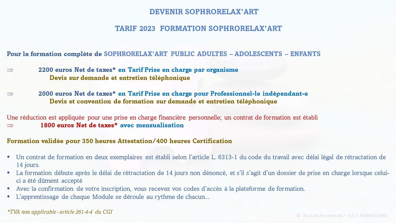 SOPHRORELAX ART 11