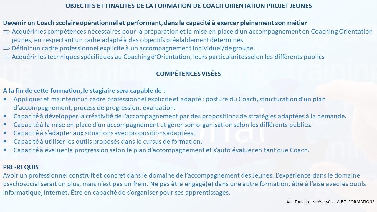 FORM COACH ORIENT 2022