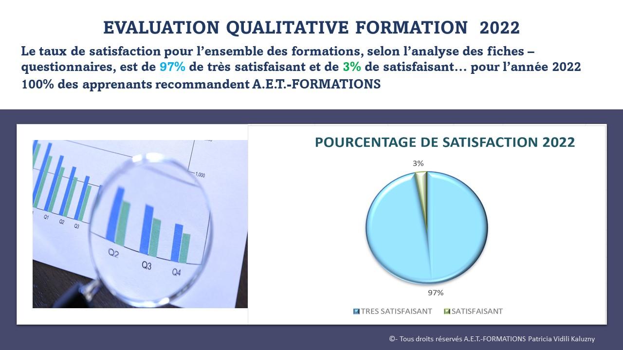 EVALUATION QUALITATIVE 2022