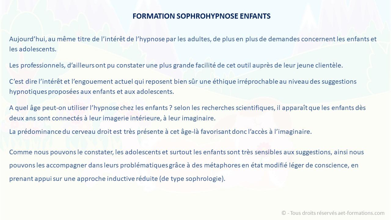 SOPHROHYPNOSE ENF 1