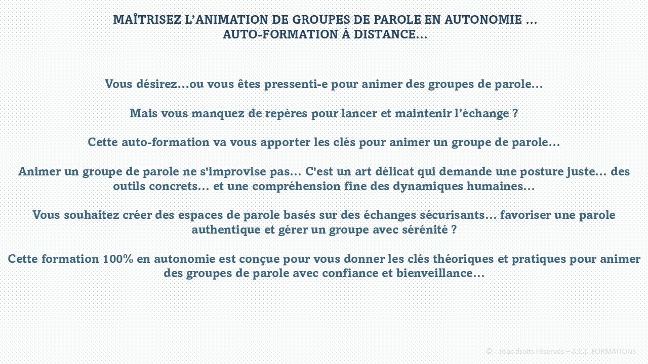 MF ANIMER GROUPE DE PAROLE 1