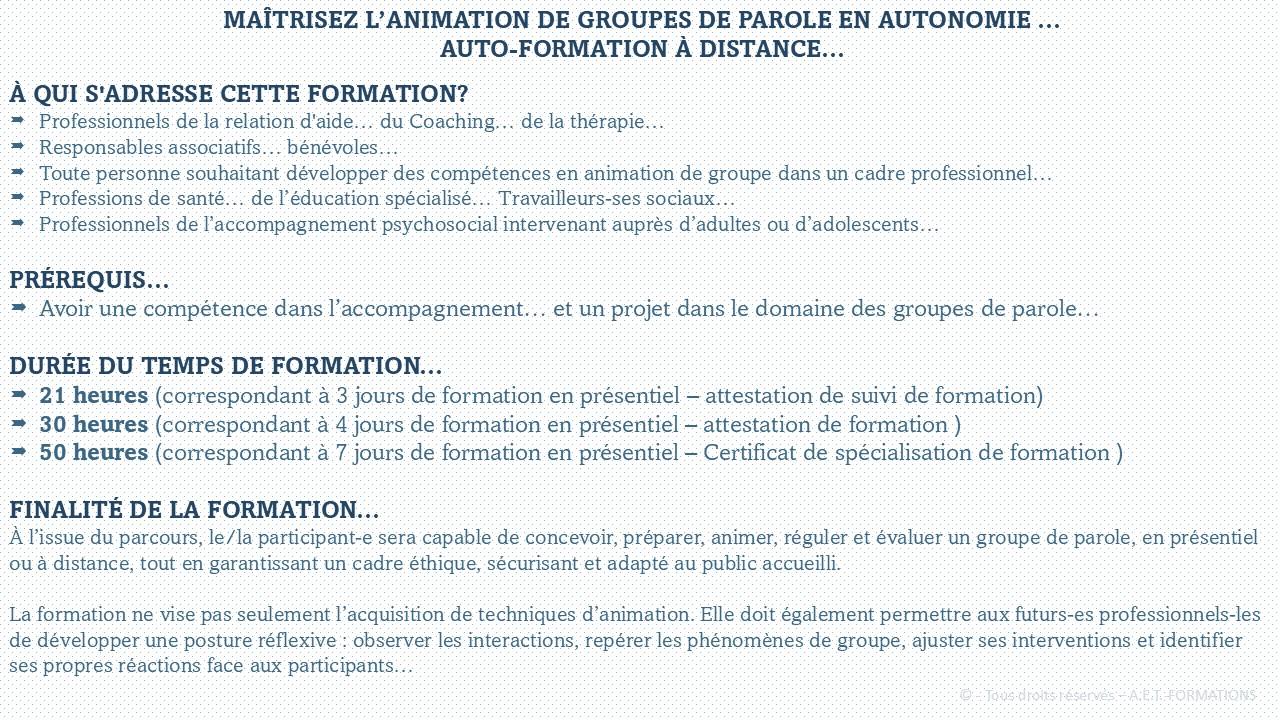 MF GROUPE DE PAROLE