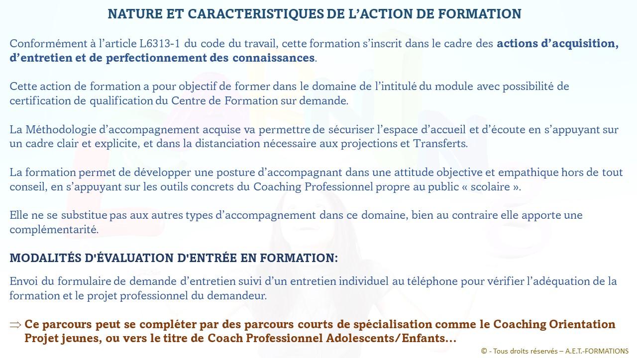 FORM COACH SCOLAIRE 2024 2