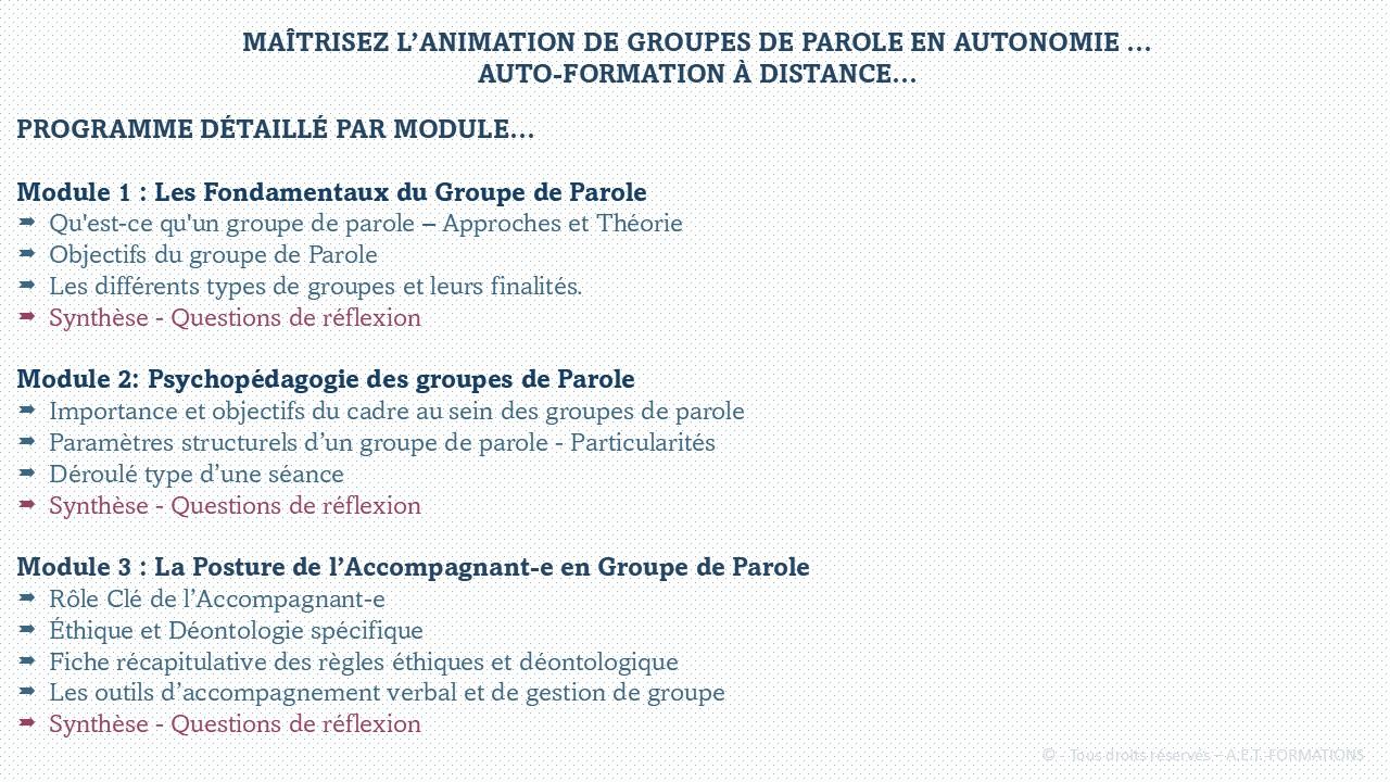 MF ANIMER GROUPE DE PAROLE 5