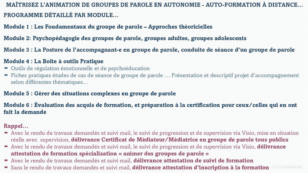 MF GROUPE DE PAROLE 4