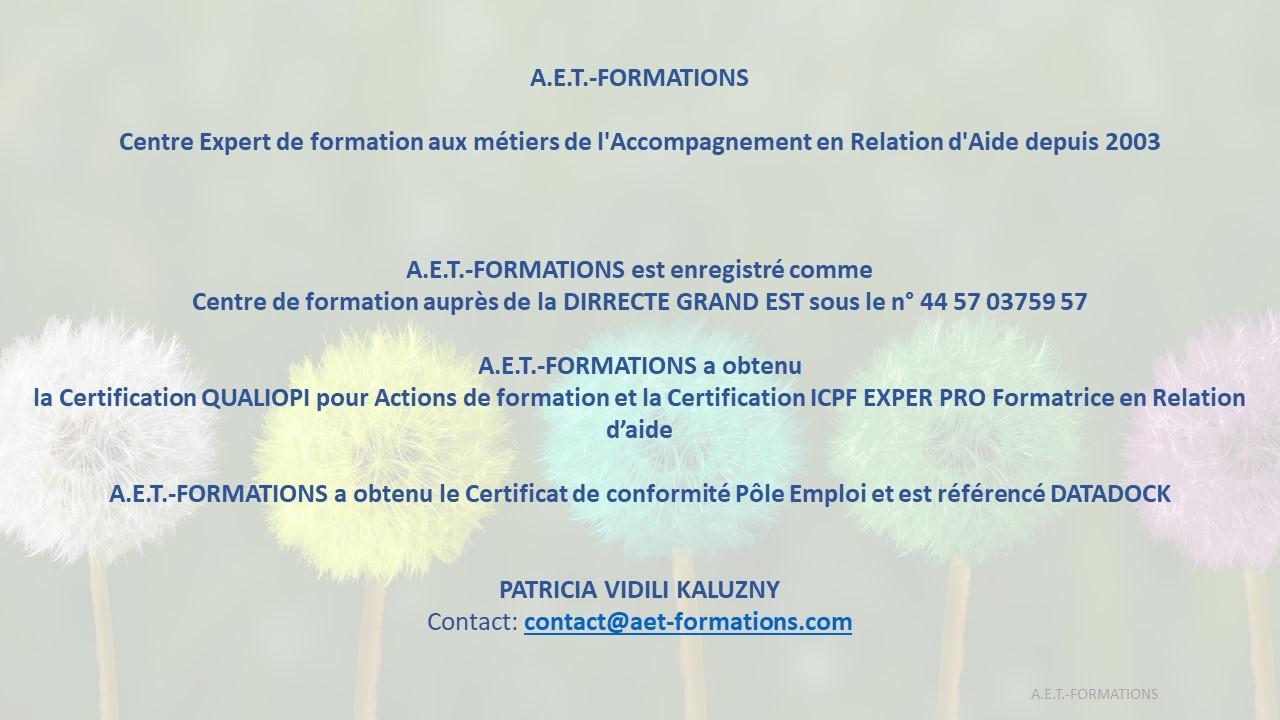 prof relation aide PRESENT