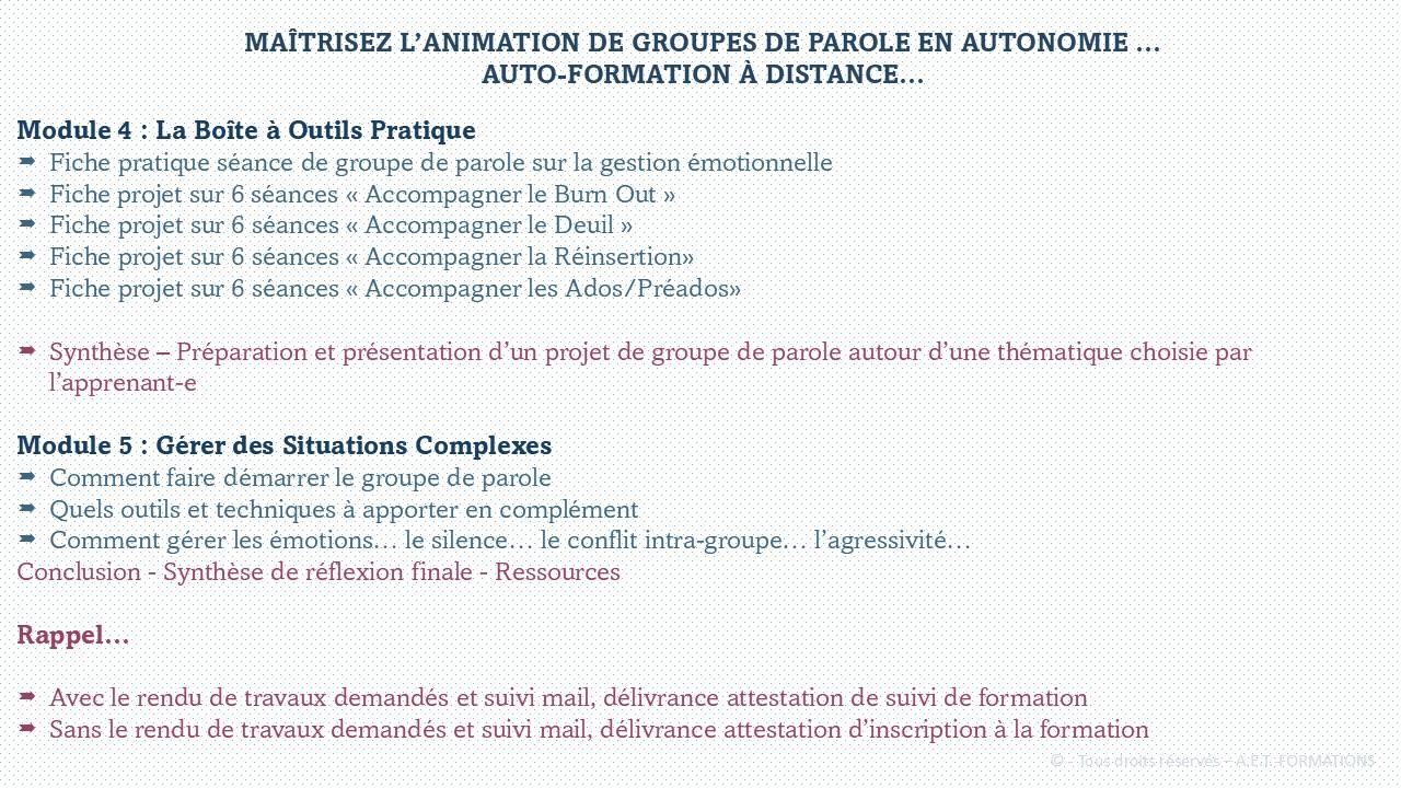 MF ANIMER GROUPE DE PAROLE 6