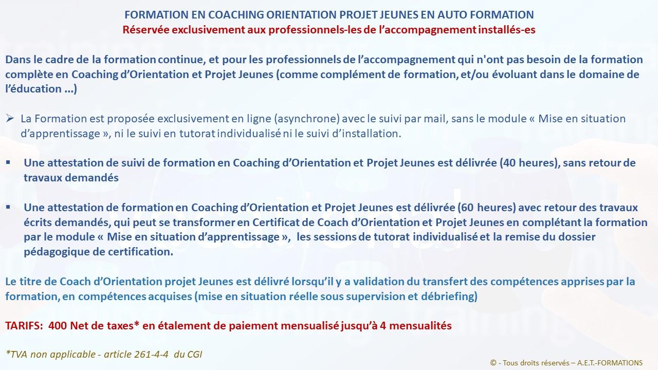 FORM COACH ORIENT 6