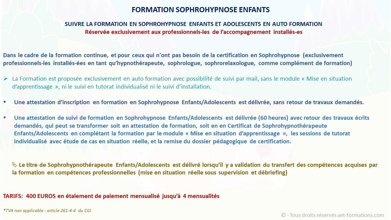 SOPHROHYPNOSE ENF 8