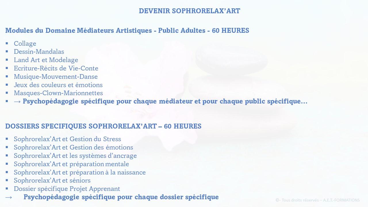 SOPHRORELAX ART 8