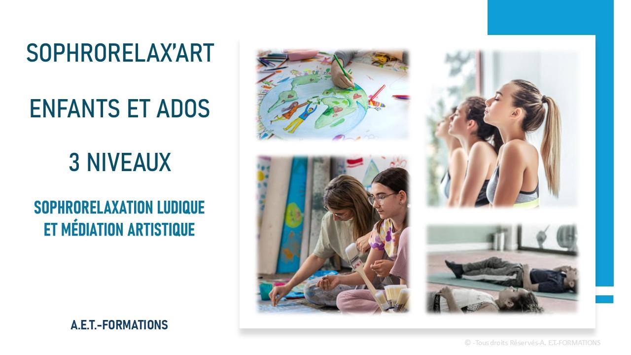 Formation sophrorelax art enf ados 2026