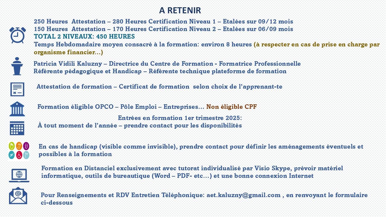 Inscription formation 2025